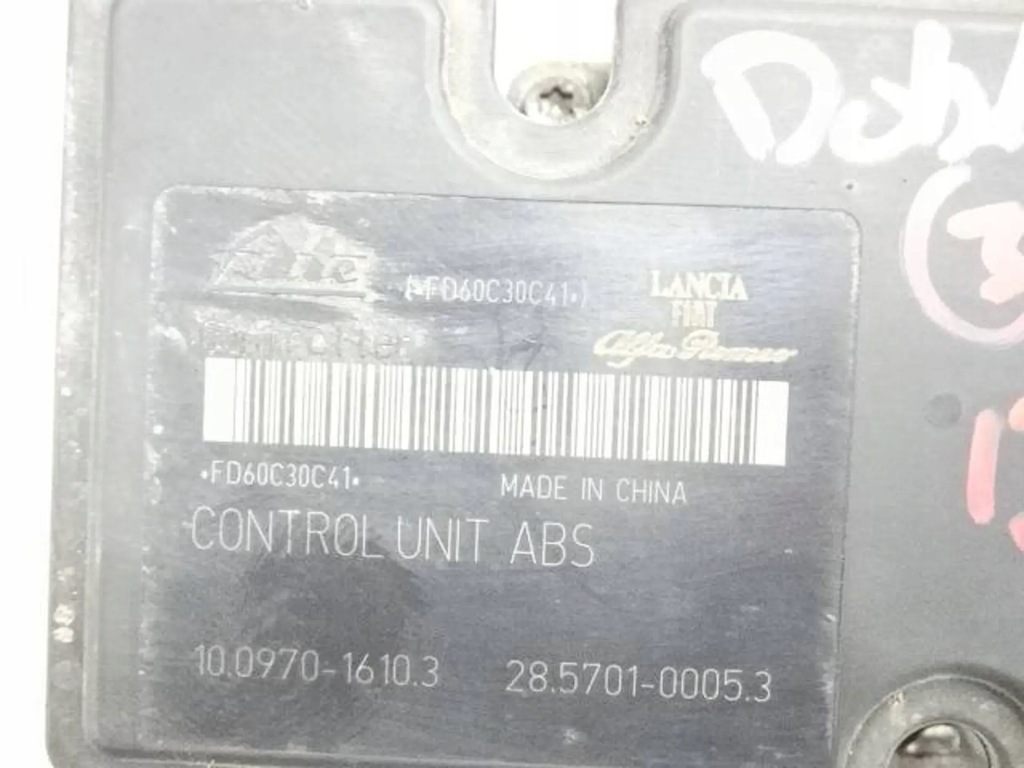 фото №7, Насос abs fiat doblo ii opel combo d