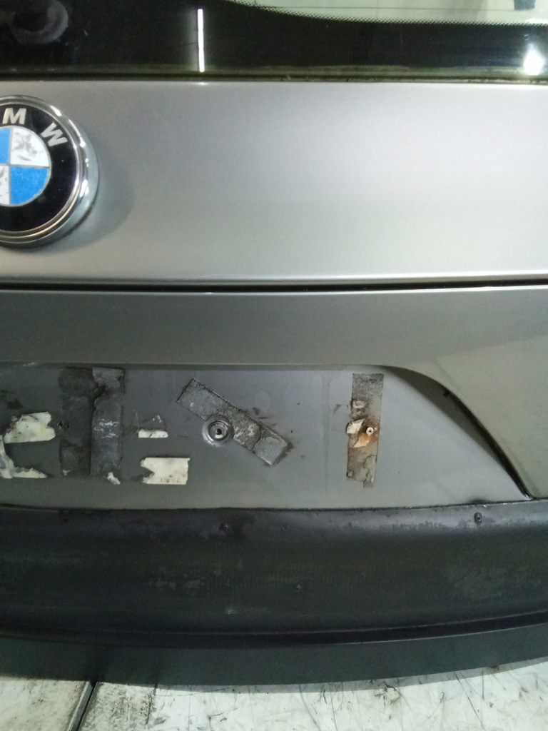фото №9, I60 кришка багажника багажника bmw x3 e83 silbergrau