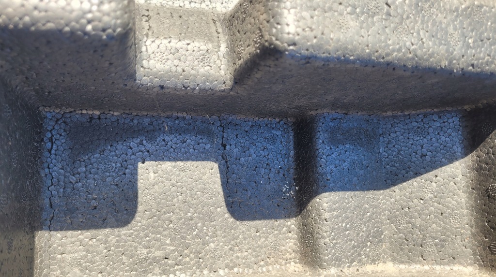 фото №12, Chevrolet aveo t255 абсорбер піна пінополістирол бампера задня