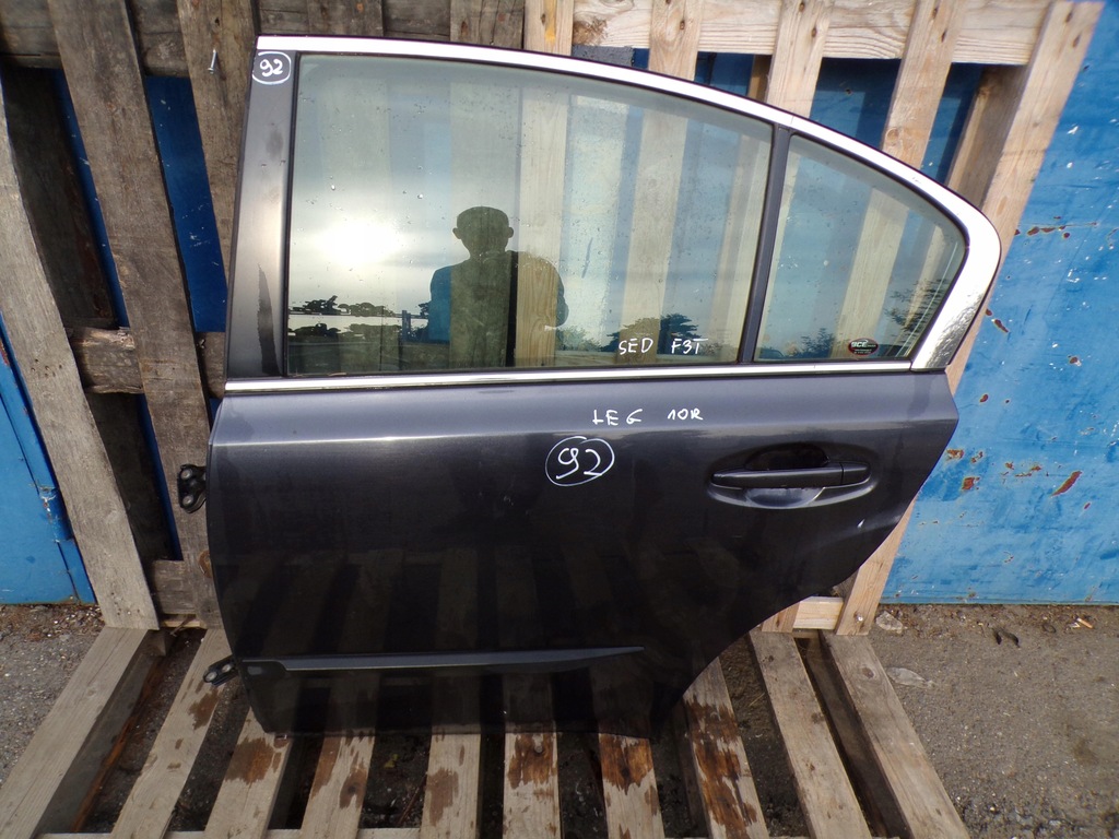 фото №1, Subaru legacy v sedan двері ліва задні f3t europa скло