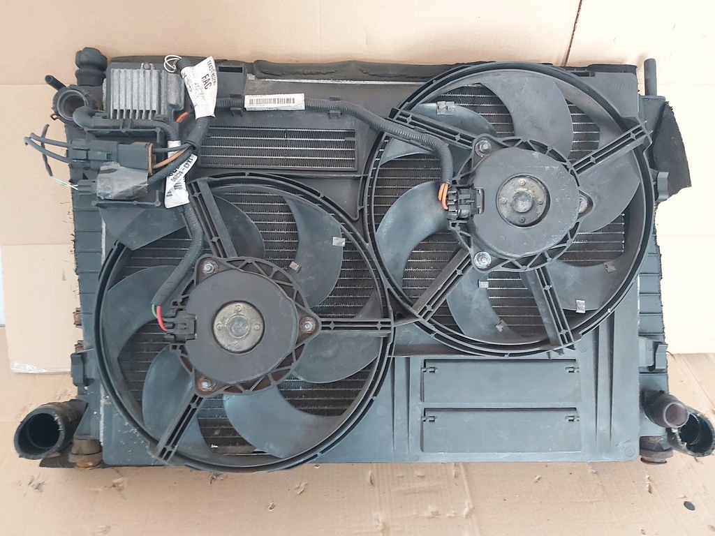 фото №1, Комплект радиатор jaguar x-type 2.0 d