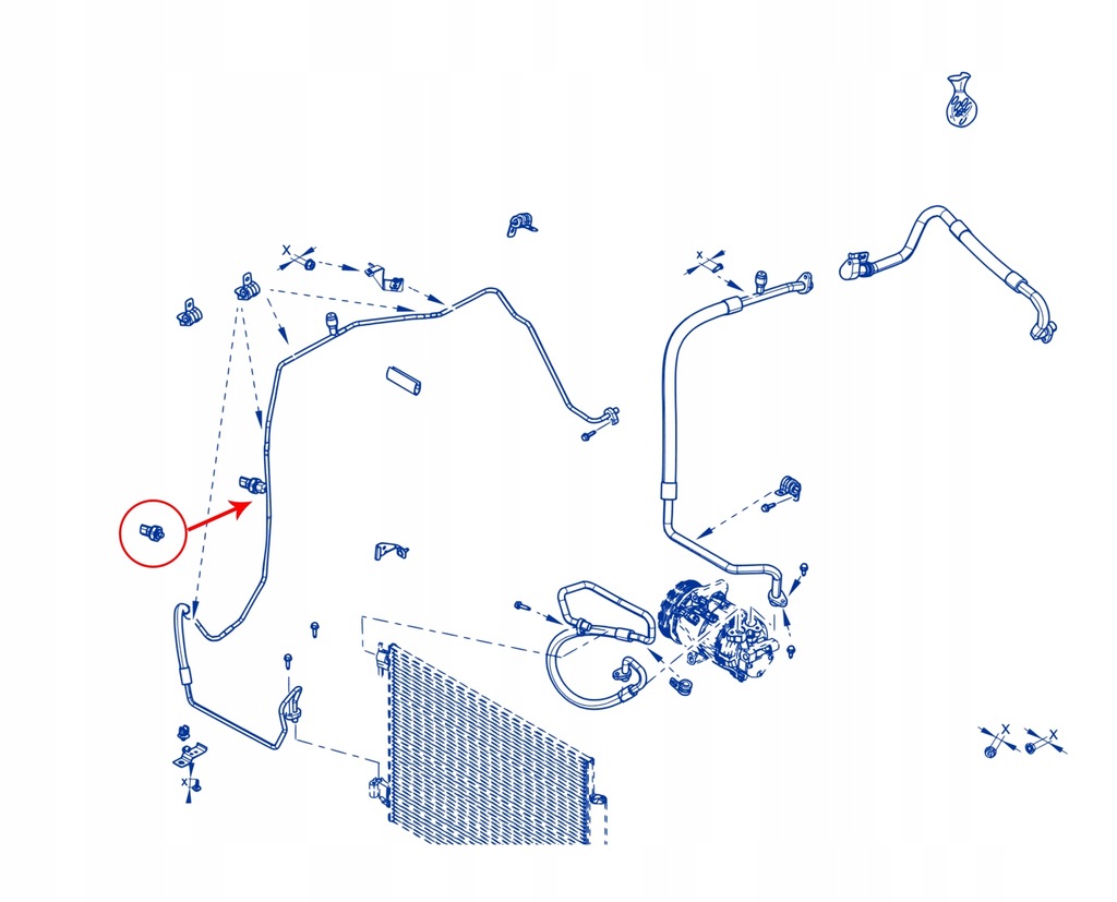 фото №6, Датчик давления кондиционера renault 921361722r