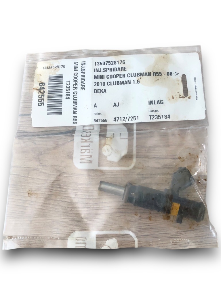 фото №1, Mini cooper clubman r55 форсунка 7528176