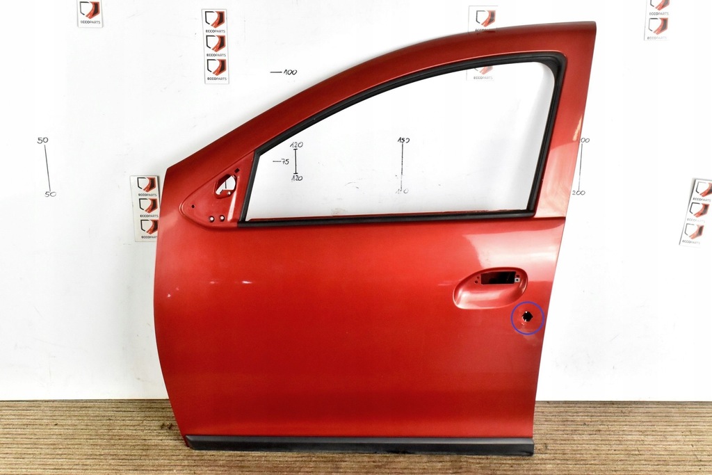 фото №1, Дверь левый перед dacia logan ii mcv teb76 2012-20