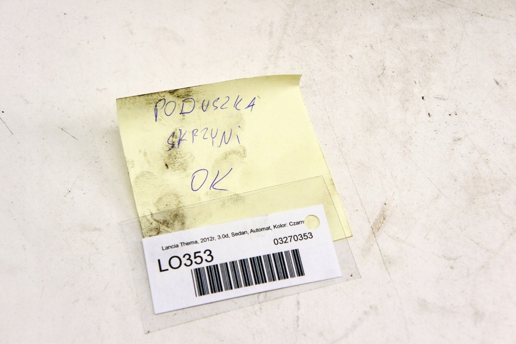 фото №5, Lo353 lancia thema ii 3.0crd подушка кронштейн двигуна