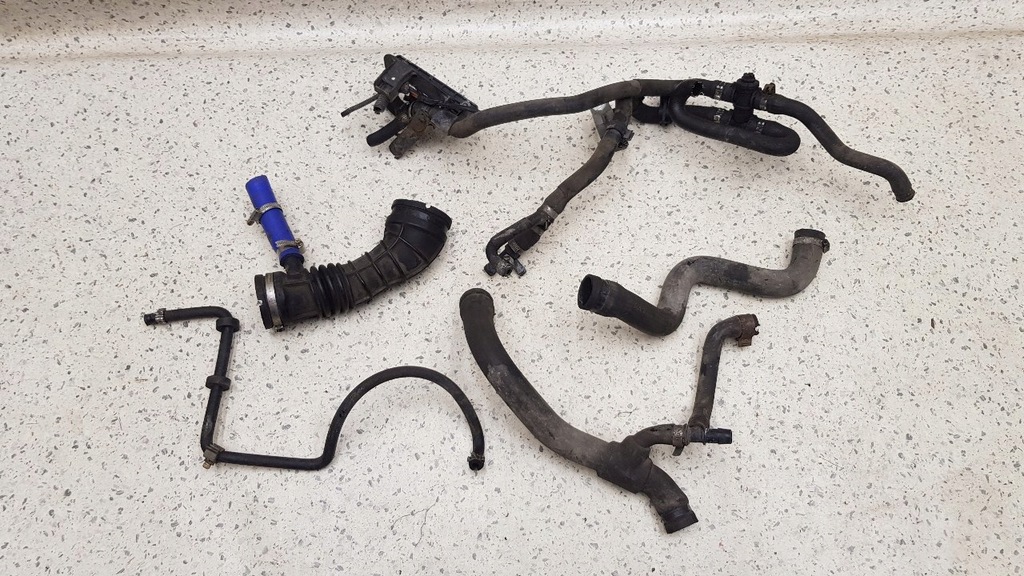 фото №1, Wąż труба трубки wody комплект fiat palio i 1.2 8v