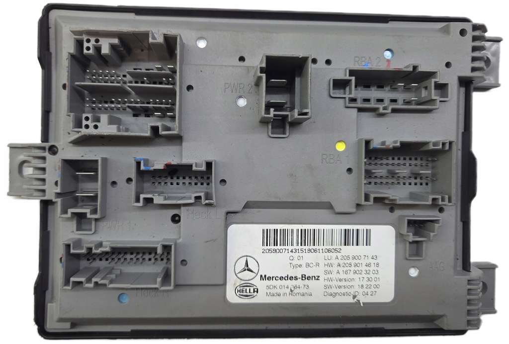 фото №1, Mercedes модуль комфорту a2059007143
