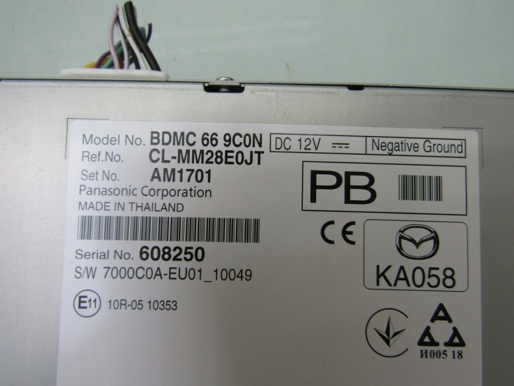 фото №5, Mazda 3 bp iv 20r модуль радио navi блок управления
