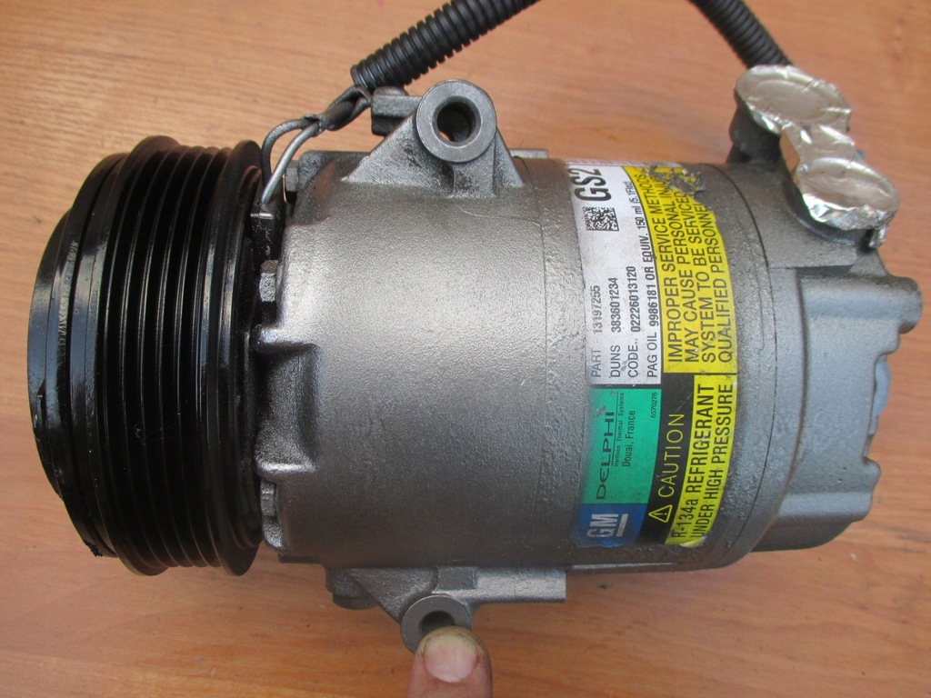 фото №8, Opel corsa c agila 1.0 1.2 компресор 13197255 gs2