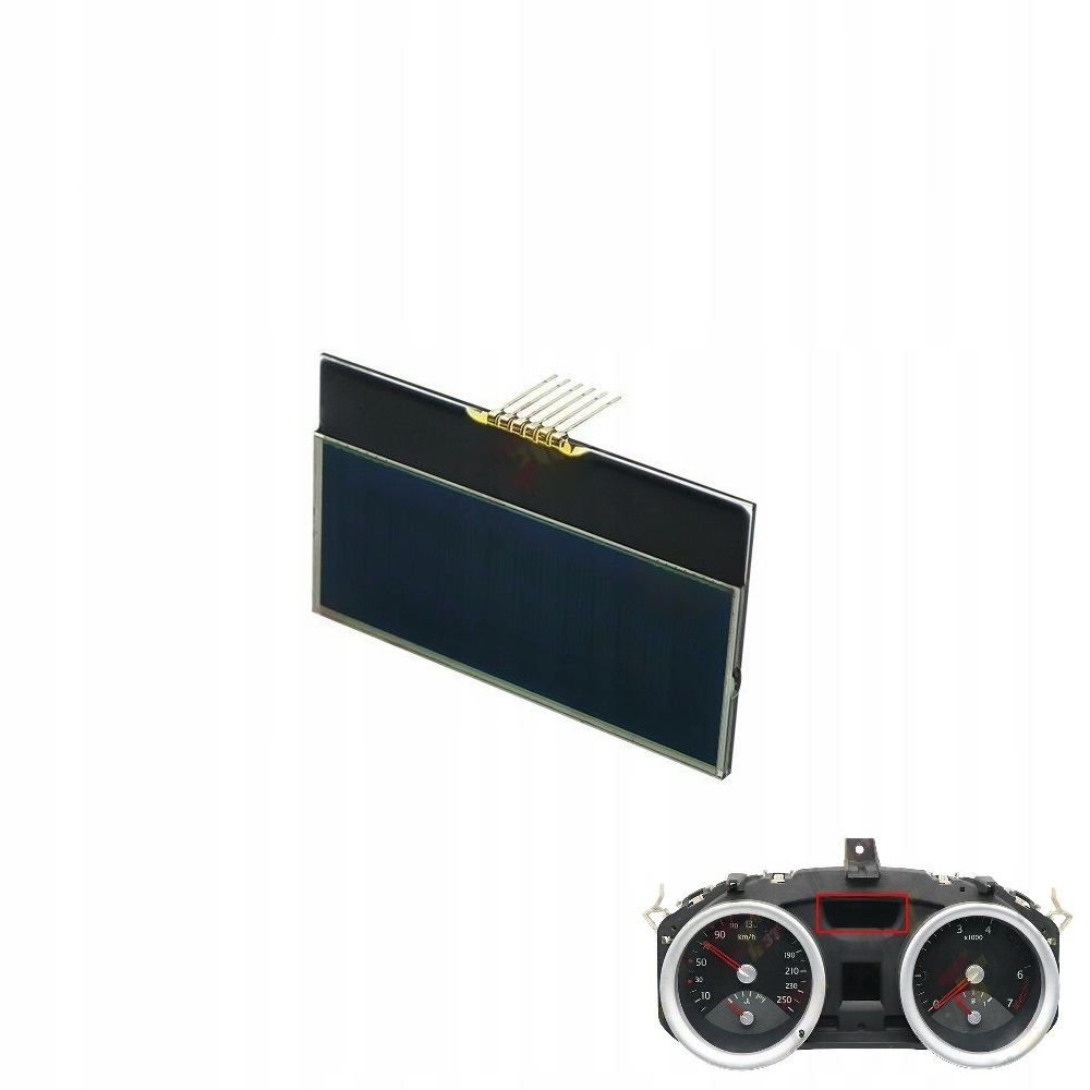 фото №2, Дисплей lcd renault megane ii cc clio iii