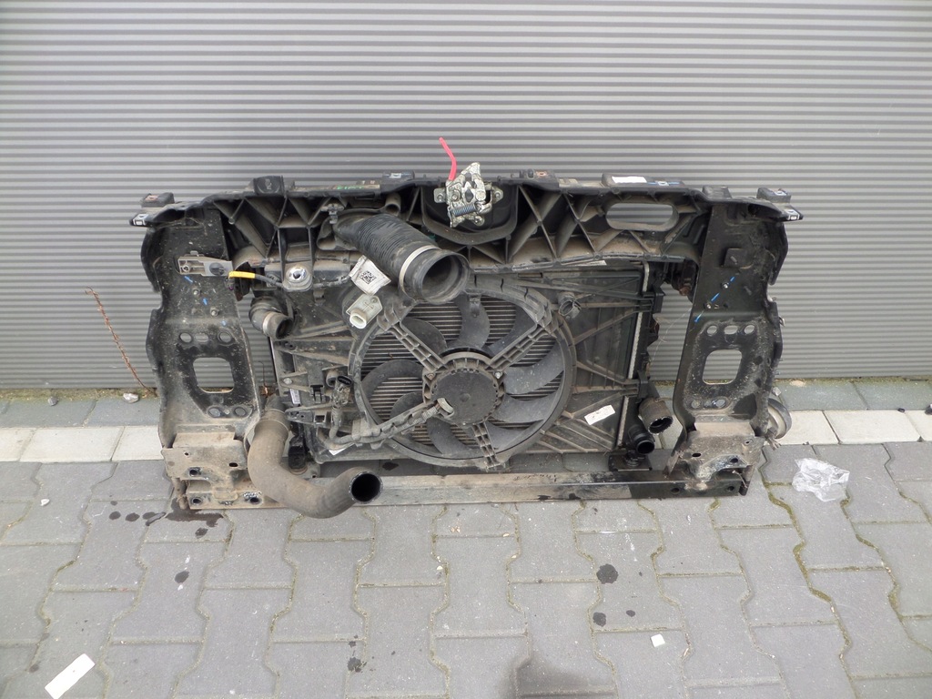 фото №5, Pas передний балка бампера комплект радиатор fiat 500l 51883542