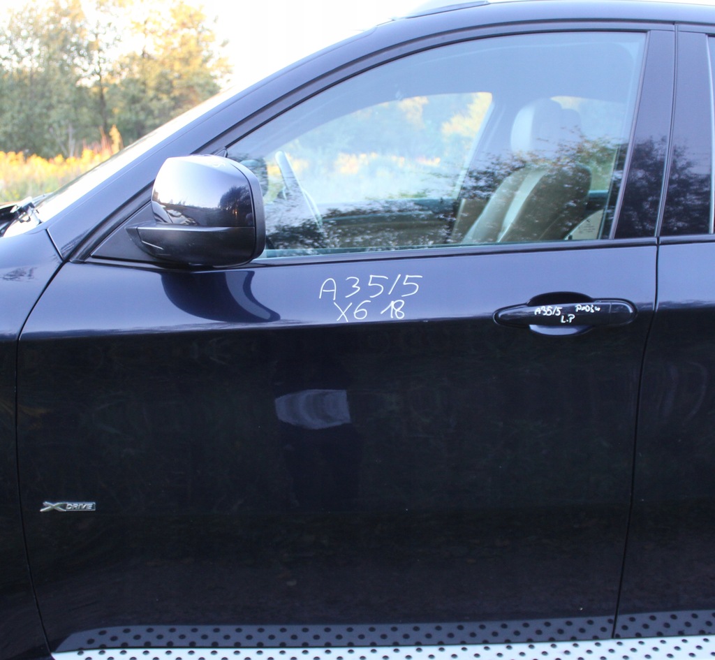 фото №1, Двері перед ліва bmw x6 e71 a35 monacoblau