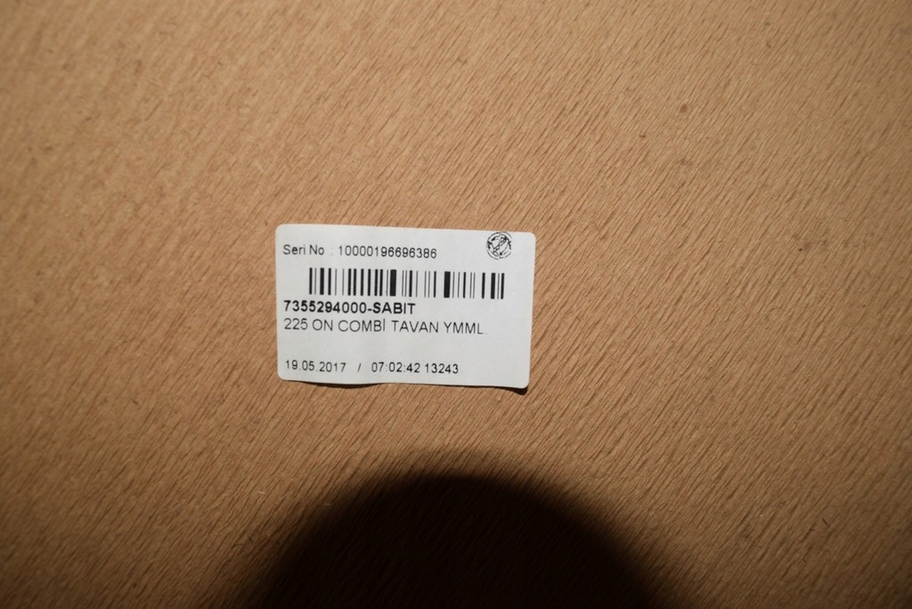 фото №4, Fiat fiorino nemo потолок