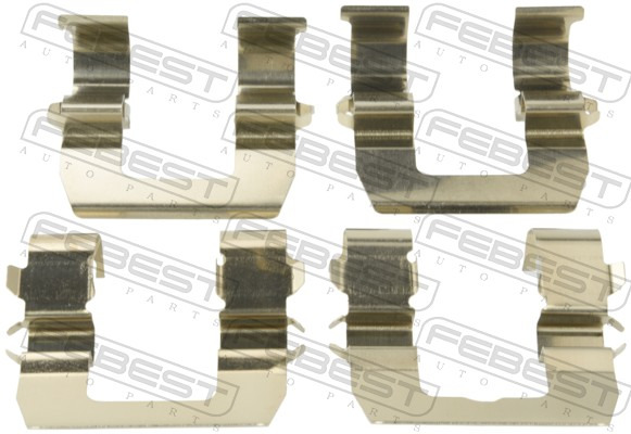 фото №3, Набір m. гальмівних колодок гальмівних задня mitsubishi l400