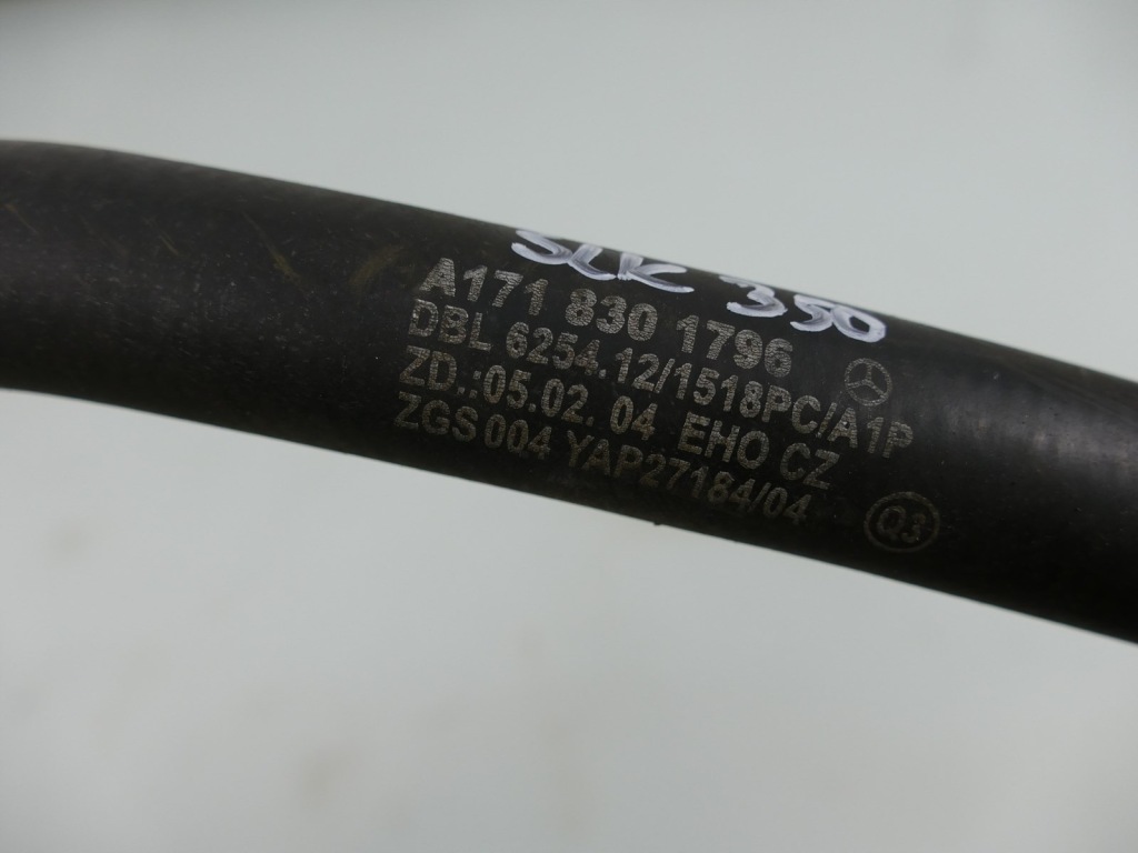 фото №3, Mercedes slk r171 3.5 b шланг wody труба wąż