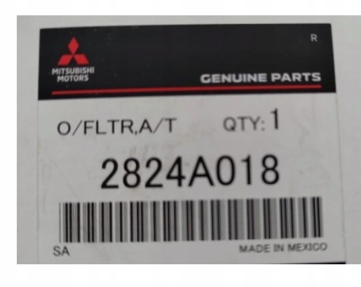 Купити Mitsubishi eclipse cross фільтри + ущільнювачі коробки передач 1.5 автоматична коробка передач cvt