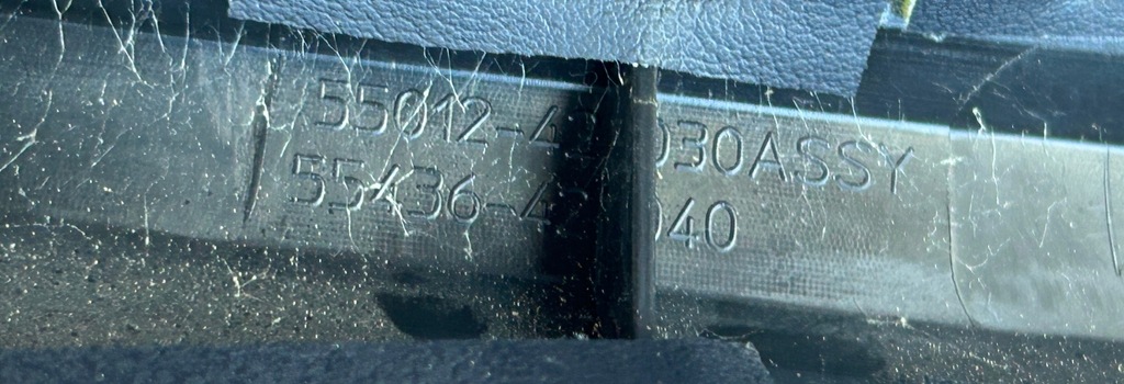 фото №7, Молдинг dekor консоли кожа правая старт-стоп toyota rav4 iv 13- 55012-42030