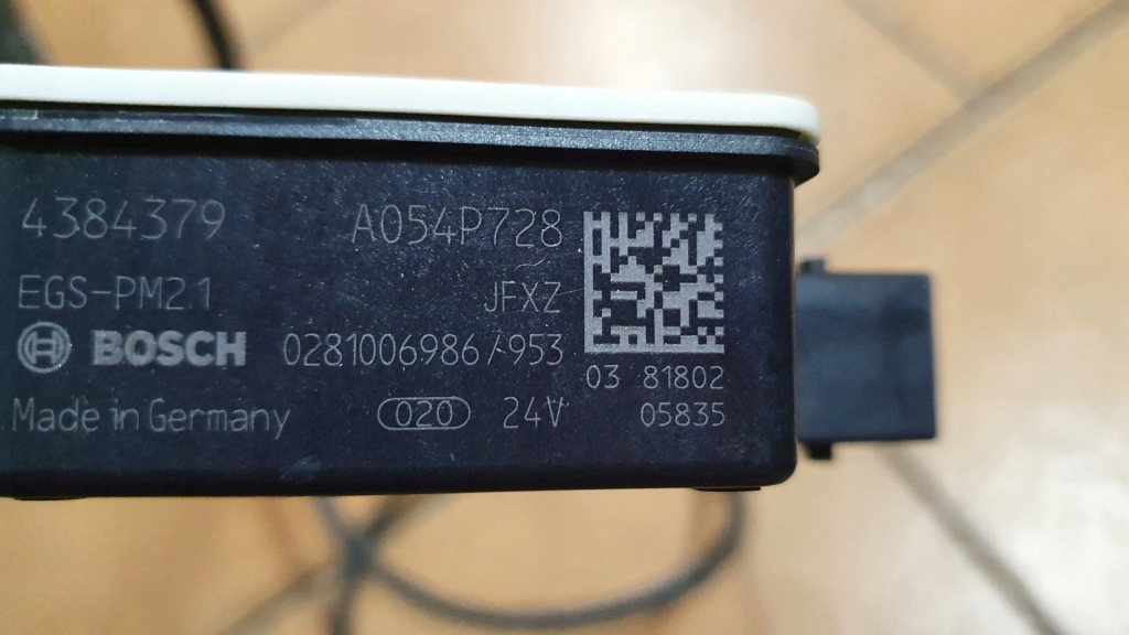 Датчик nox датчик часток твердих daf xf 106 рестайлінг  4384379 0281006986 Недорого