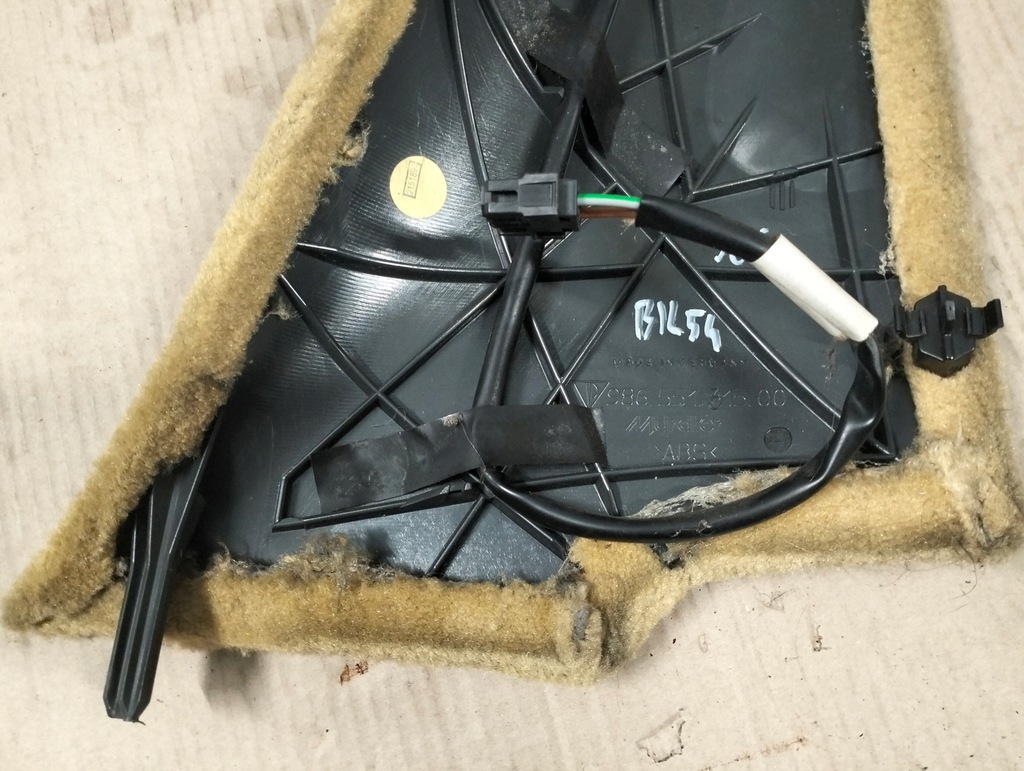 фото №7, Оббивка захист стійка лівий задня porsche boxster 986 98655131500