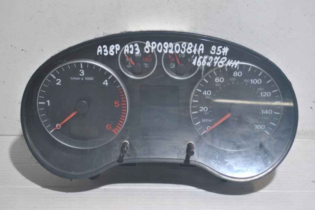 фото №1, Счетчик приборы audi a3 8p 8p0920981a
