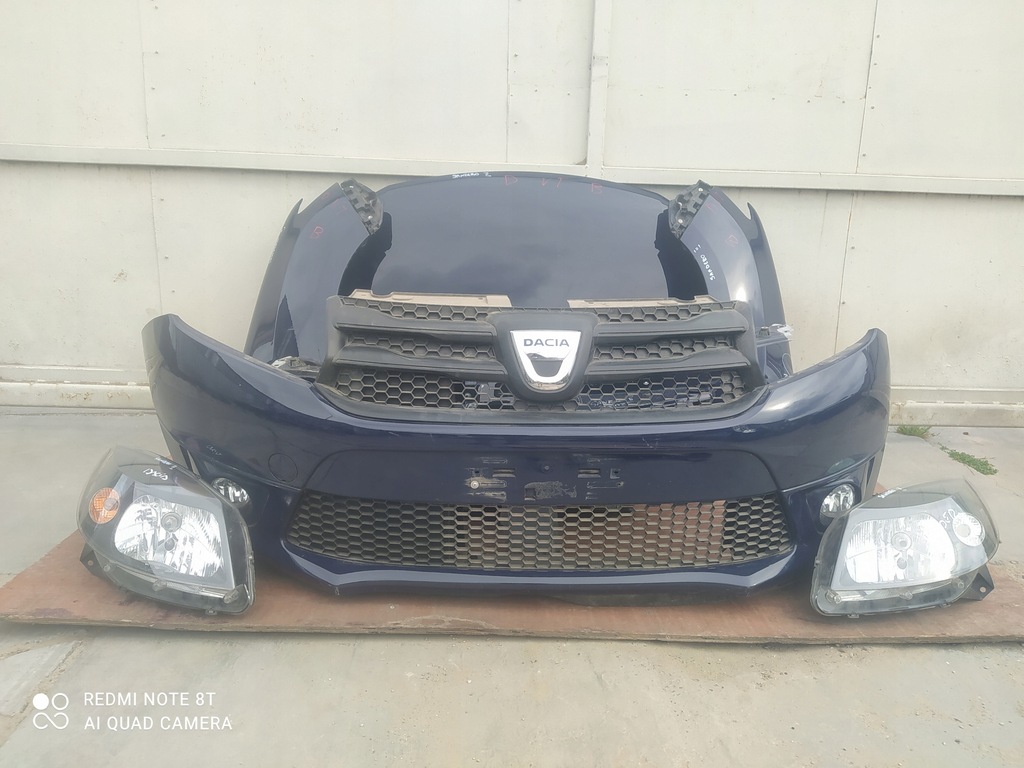 фото №1, Sandero ii перед бампер капот лампи pas крила