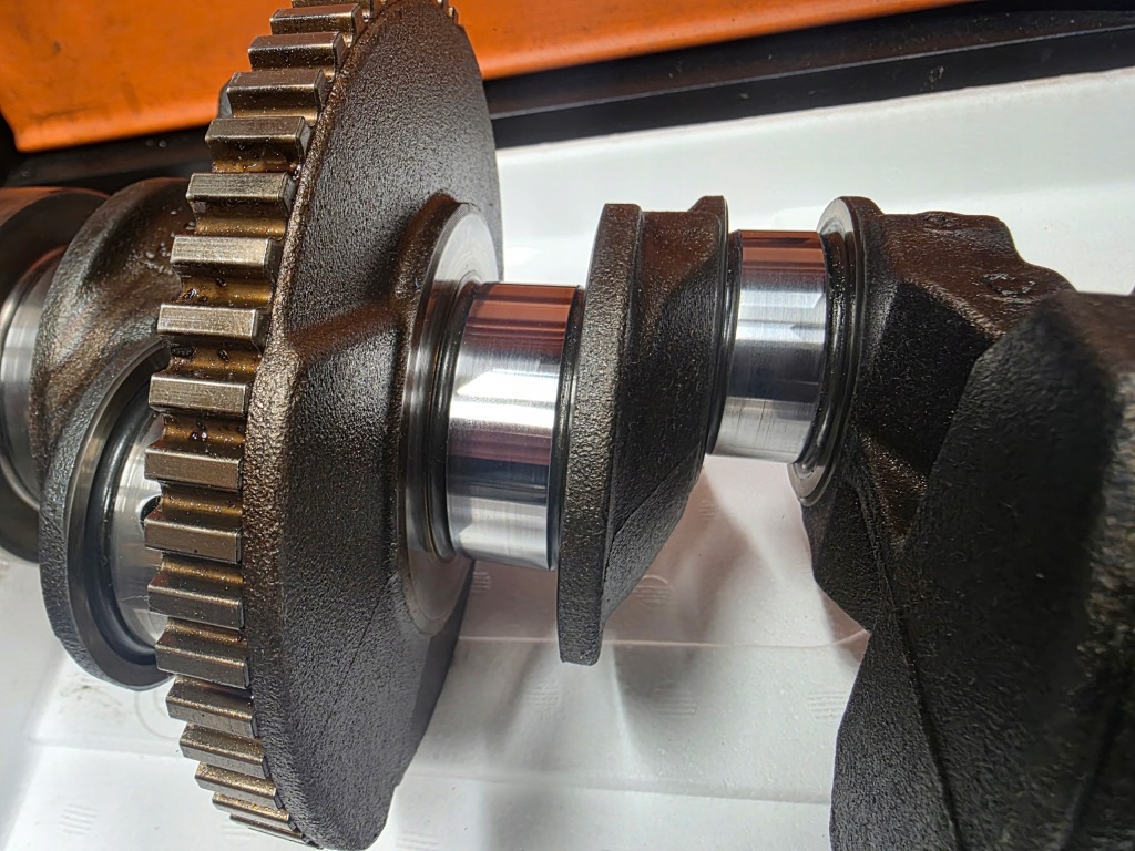 Wał колінчастий n43b16a bmw 1.6 Оригінал