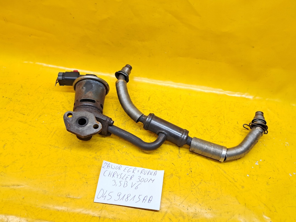 фото №4, Клапан egr трубка chrysler 300m 3,5b v6 04591815aa