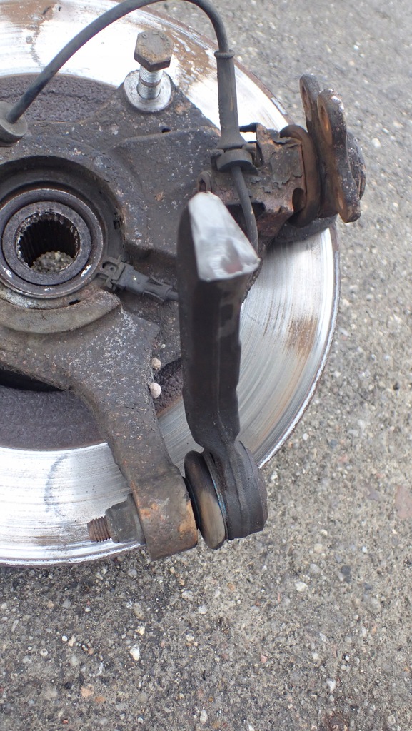 фото №13, Поворотний кулак лівий перед renault espace iv.3.0dci