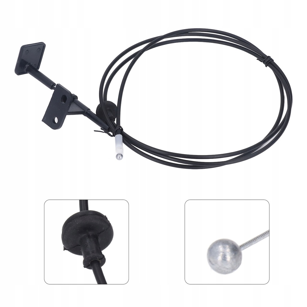 фото №10, Трос отпускающая капот двигателя с крепление do ciągnięcia 74130snaa01