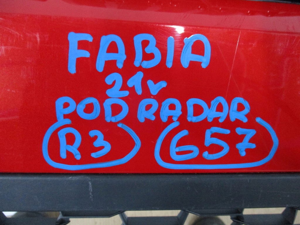 фото №7, Бампер перед skoda fabia 21r pod радар