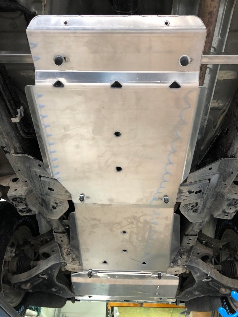 фото №13, Защита редуктор mitsubishi l200 алюминий 6mm 2015+