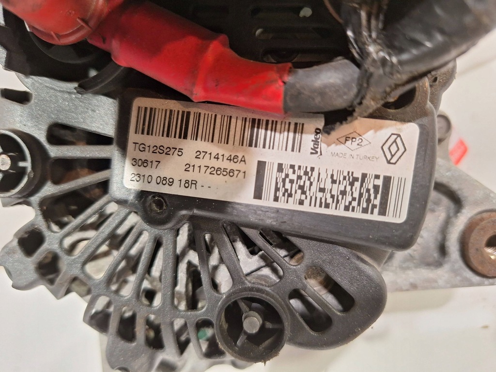 фото №6, Генератор 231008918r renault kangoo ii 1.5 dci 14-