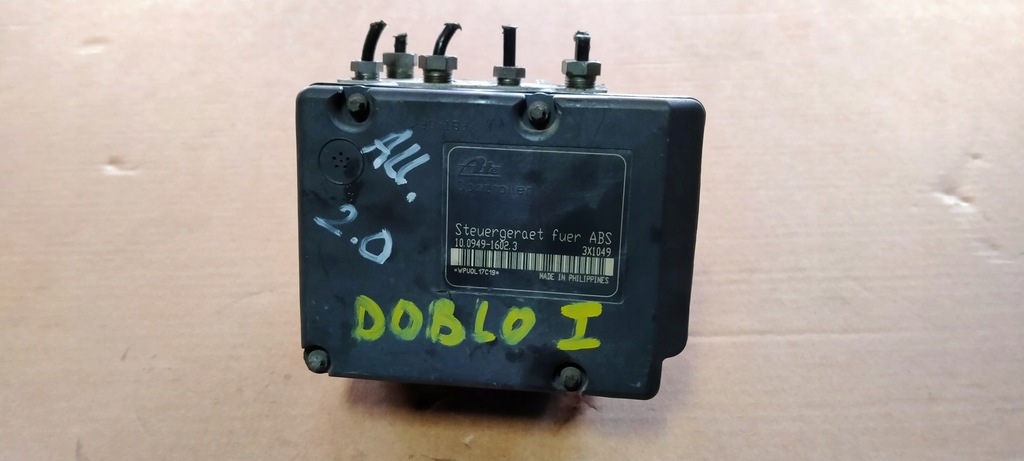 фото №1, Fiat doblo i насос abs 100949-16023