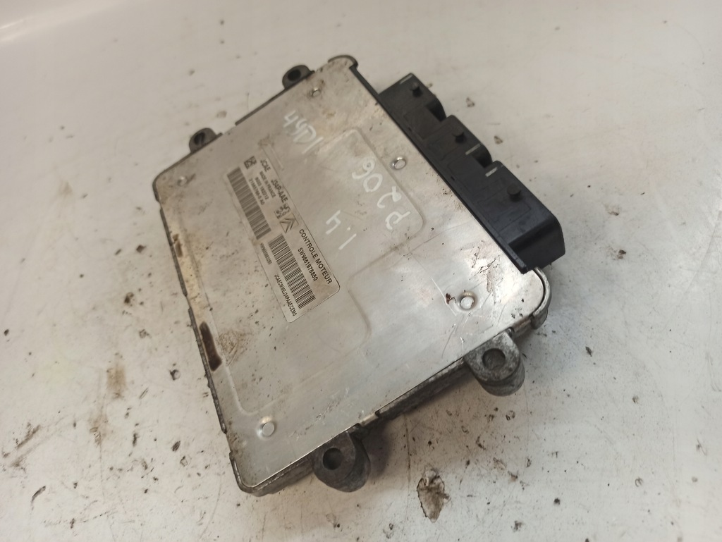 фото №8, Peugeot 206 1.4 8v блок управления двигателя 9661978880