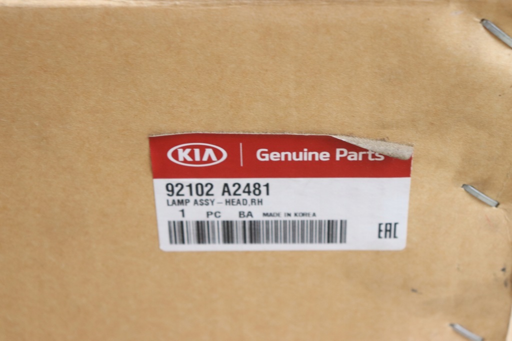фото №12, Лампа права перед kia ceed cee`'d ii 92102-a2441 оригінальний номер nowe k-2201