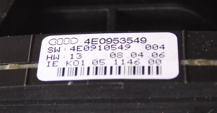 фото №11, Переключатель комбинированный лента audi a8 d3 06r