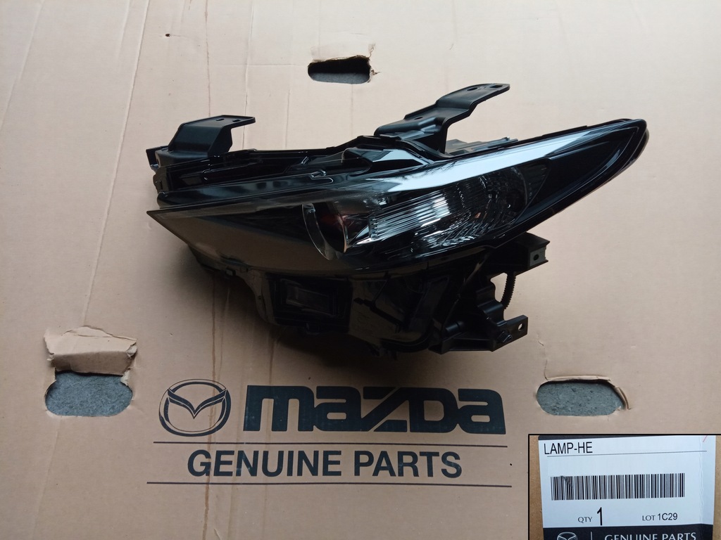 фото №1, Фара mazda 3 bp 2019r.- eu nowa оригинальный номер