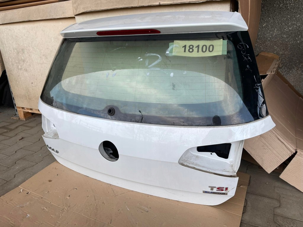 фото №8, Vw golf 7 vii кришка багажника задня lc9a хетчбек