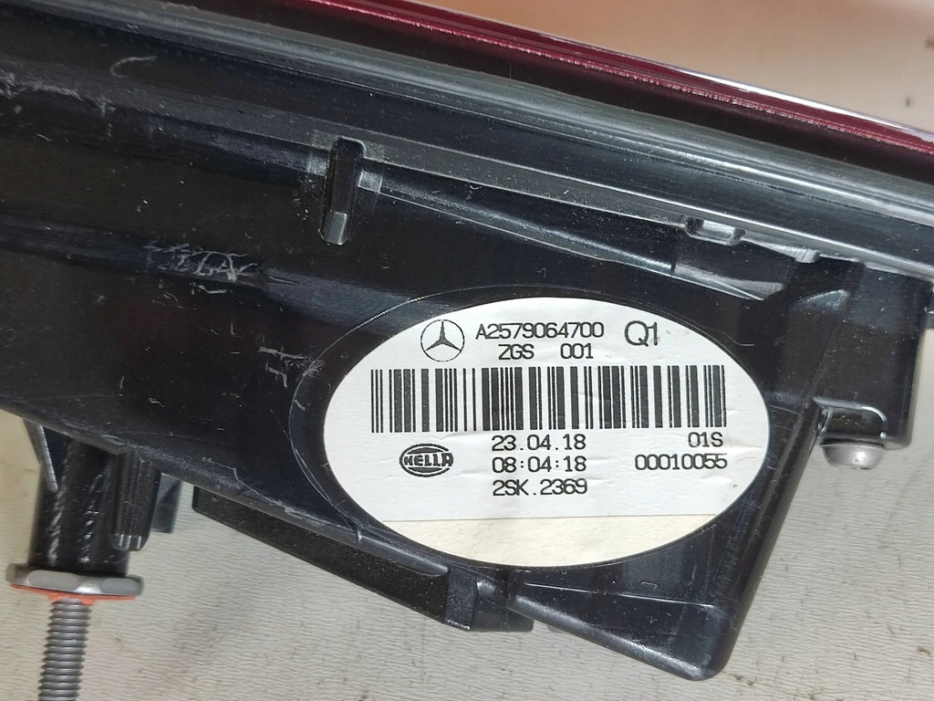 фото №8, Mercedes-benz cls w257 2018 лампи задній кришки багажника