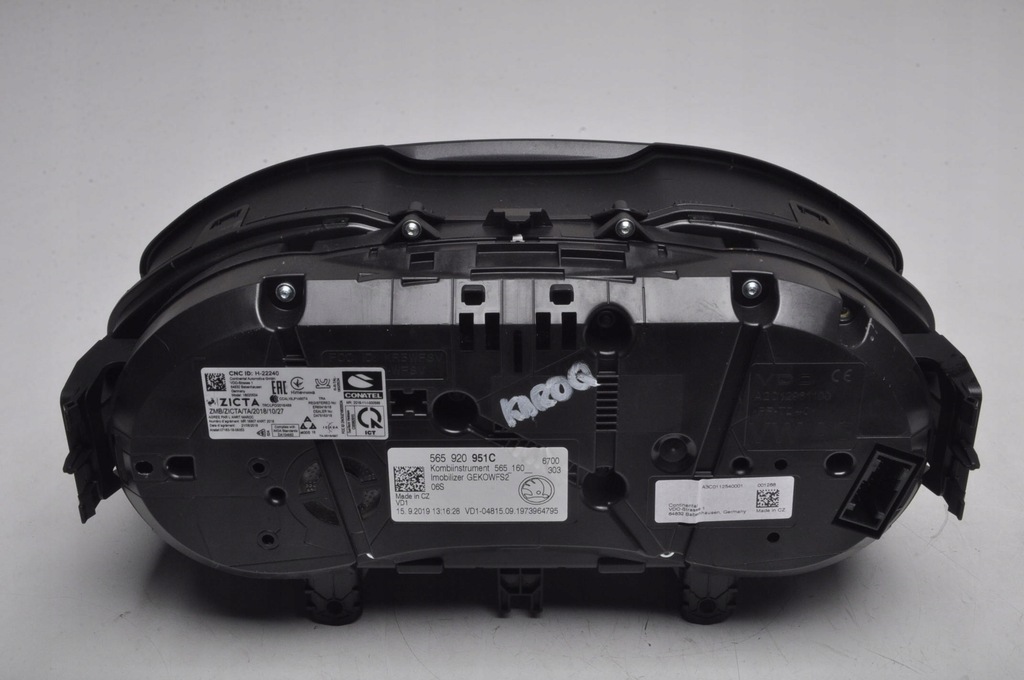 фото №7, Skoda karoq дизель счетчик приборы 565920951c