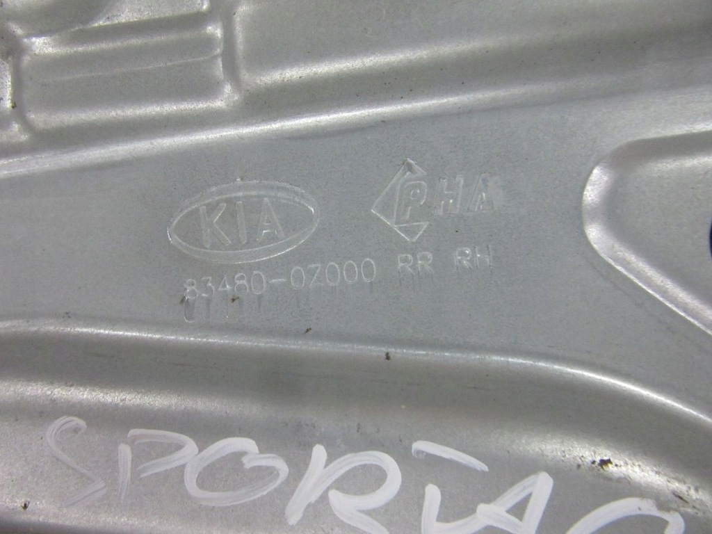 фото №7, Kia sportage ii 2006 підйомник механізм скло правий задня kpl