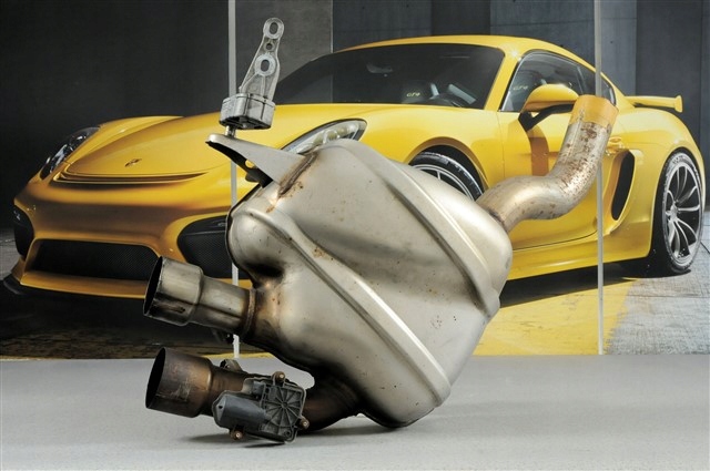 фото №1, Porsche macan 95b.1 s/gts/turbo гаситель спортивный r