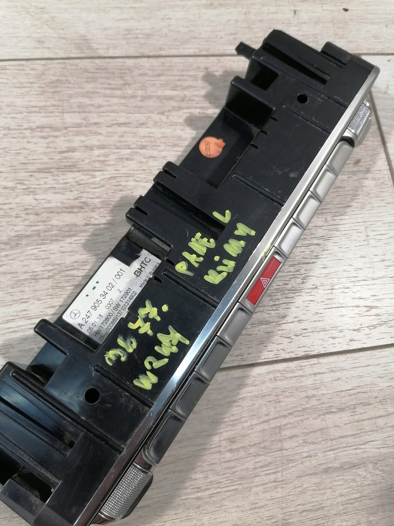 фото №13, Mercedes w247 панель обдув kilimy a2479053402