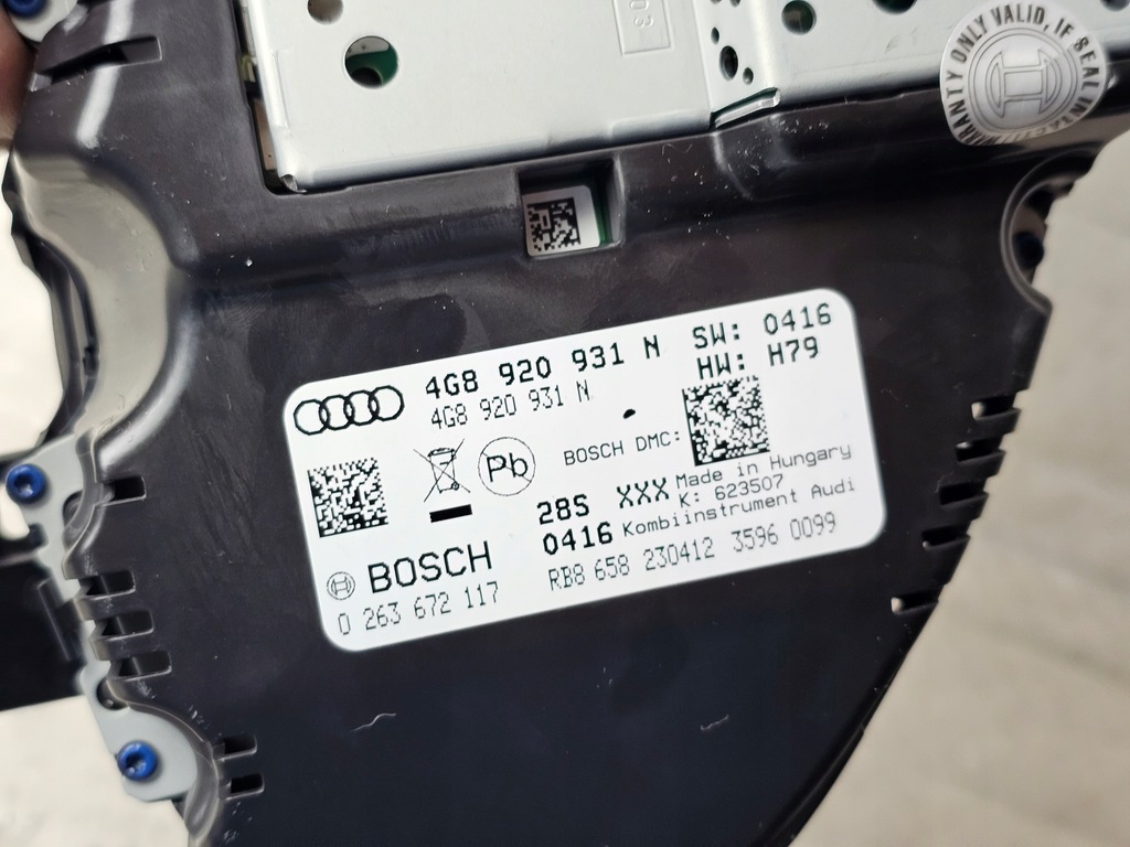 фото №6, Счетчик приборная панель приборы audi a6 c7 a7 4g 4g0 4g8920931n allroad