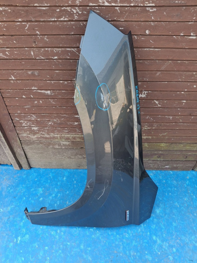 фото №1, Крыло левый передний skoda karoq 2017r-