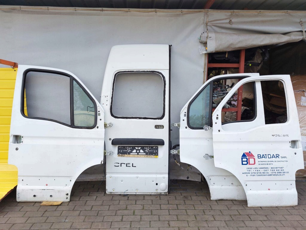 фото №1, Renault master ii двері перед задня бічний