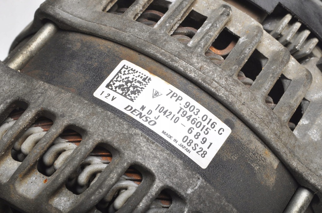 фото №6, Porsche macan 3.6 генератор 7pp903016c