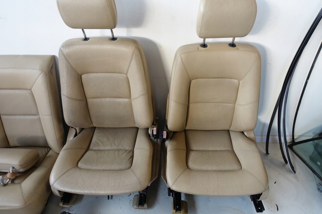 фото №14, Mercedes w140 cl coupe оббивка сидіння сидіння обшивки заднє сидіння