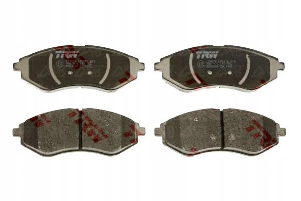 фото №1, Trw тормозные колодки тормозные chevrolet перед aveo trw