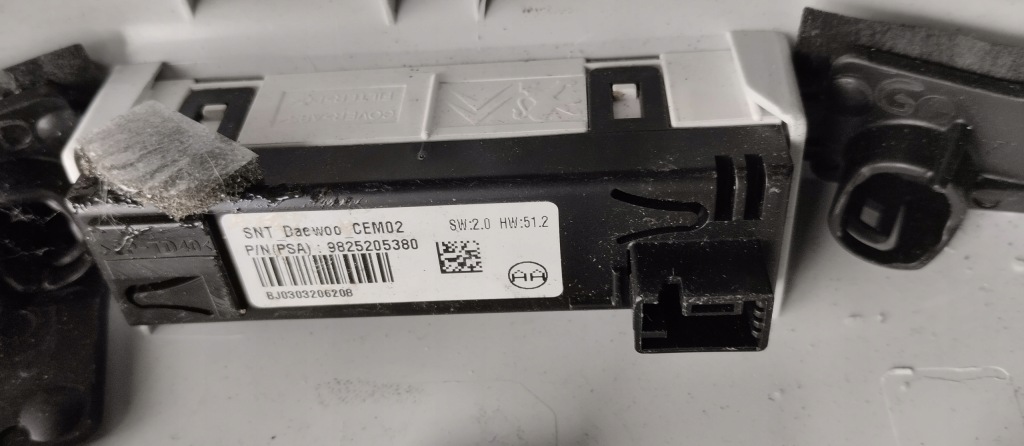 фото №5, Лампа освещение потолочный peugeot 208 ii 9823297880